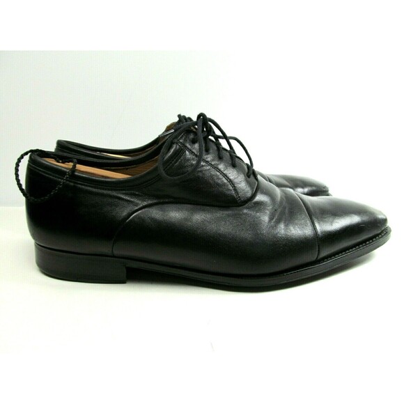 Magnanni Fredrico Mens Black Leather Captoe Oxfords Size US 10.5 D Made In Spain main image 7